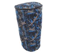 OSOLADY Large Capacity African Drum Bag with Comfortable Waterproof Oxford Cloth, Camouflage Blue Pattern for World Rhythm Djembe Drum Carrying and Storage Random Color