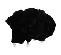 OSOLADY Large Velvet Scrunchies for Women Pendant Jumbo Hair Ties for Thick Hair Versatile Scrunchies for Casual Formal Styles Wrist Accessories