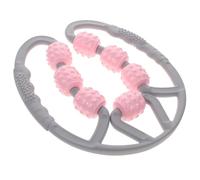 OSOLADY Leg Massage Roller Lightweight ABS Manual Massager with Seven-Wheel Design for Muscle Relaxation During Rest and Fitness - Compact Tool for Thighs and Calves