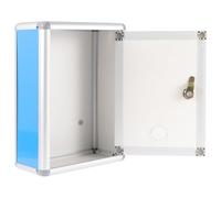 OSOLADY Lockable Wall Mounted Mailbox Box Made of Sturdy Aluminum Alloy with Proper Storage Capacity, Retro Style Suggestion and Complaint Box Suitable for Restaurants and School