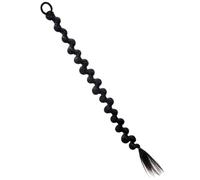 OSOLADY Long Braided Ponytail Hair Extension for Women Black High Temperature Silk Material Adds Volume and Style for Performances and Fashion Photography