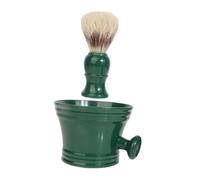 OSOLADY Male Grooming Kit Beard Cleaning Brush Shave Bowl Shaving Soap Holder Barber Cleaning Bowl Travel-friendly Shaving Kit