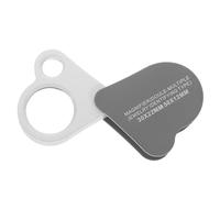 OSOLADY Mini Pocket Magnifying Glass: Handheld Portable Jewelry Loupe - 30x 50x Magnifier with Dual Lens, Suitable for Evaluation, Antique Identification