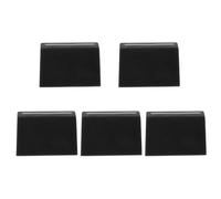 OSOLADY Mixer Smooth 5pcs Fader Replacement Slider Rubber Black Knobs Caps, and Convenient Operation Accessories Console Suitable for Dj Equipment and Sound