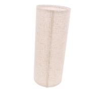OSOLADY Modern Tall Cylinder Lamp Shade Fabric Lampshades for Floor Lamps Even Light Distribution Softening Lighting Khaki Color Minimalist Style for Bedroom and Contemporary Interiors