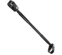 OSOLADY Motorcycle Handlebar Brace Bar Reinforcement Balance Clamp for Motorbike Black Aluminum Alloy Easy Installation Compatible Motorcycle Models