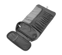 OSOLADY Multifunctional Makeup Brush Bag Compact Cosmetic Pouch for Toiletries Makeup Organization for Travel and Daily Use Secure Zipper Closure to Keep Essentials Order