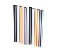 OSOLADY Nail Art C Curve Rods 12pcs Metal Manicure Tools Set for UV Gel Nail Shaping and Acrylic Tips Portable for Women Professional Salon Use