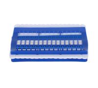 OSOLADY Needlework Thread Storage 30-Hole Plastic Organizer with Portable Design for Sewing Crafts and Embroidery Projects