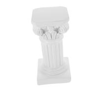 OSOLADY Nordic Style Resin Candleholder Pillar Stand White Decorative Roman Column Candlestick for Home Decor Wedding Dinner Party Candle Holder Accessory