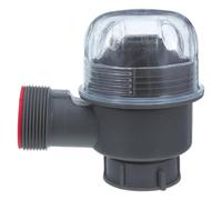 OSOLADY P-Trap for Kitchen Sink - Transparent 1-1/2'' Trap Replacement for Garbage Disposal Pipe, Drain Cleaning, Quick-Release Plumbing Accessory