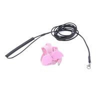 OSOLADY Parrot Flying Traction Rope Bird Flying Rope Easy to Put on Does Not Cause Skin Irritation Elastic String Metal 14.5x3.7x0.078inch Outdoor Sports Pet Birds Stylish Lovely Adorable