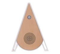 OSOLADY Portable Bird Call Sound Device with Motion Activated Tiny Singing Bird Music Box, Lightweight Wooden and Abs Material for Travel and Hallways Relaxation