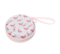 OSOLADY Portable Essential Oil Bottle Storage Bag 6pcs Travel Organizer for 1ml 2ml Roll-on Bottles Compact Carrier Leak-Resistant Case for On-The-go Use