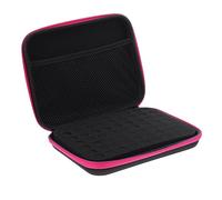 OSOLADY Portable Essential Oil Storage Case Slot Organizer for Bottles Durable Sponge Design for Friends and Family Convenient Nail Polish Carrying Bag