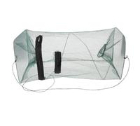OSOLADY Portable Foldable Crayfish Trap Net with Nylon Fine Mesh Cloth and Metal Frame, High Efficiency Baiting Mechanisms and Precise Casting Ability, for Lakeside and River Fishing