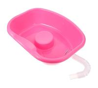 OSOLADY Portable Hair Washing Basin for Bedridden Individuals and Elderly, Ergonomic Shampoo Bowl with Drainage Pipe, Lightweight and Foldable Design for Home and Bedside Use