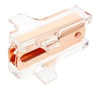 OSOLADY Portable Rose Gold Mini Staple Remover Nail Extractor Tool Handheld Office Staple Puller for School and Home Use