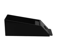 OSOLADY Portable Sturdy Dealing Acrylic with Edges Card Shoe Smooth and Rounded Shape for Black Waterproof Card Accessory for Lasting Use Family and Desktop Games