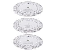OSOLADY Pregnancy Wheel with Easy to Use Rotary Design Paper and Plastic Material 3pcs Due Date Calculator and Communication Tool Suitable for Hospital or Home Use by Midwives