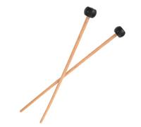 OSOLADY Professional Rubber Head Tongue Drum Mallets with Comfortable Grip Abs Construction Smooth Polished Surface for Resonant Sound for Marimba and Drum Practice