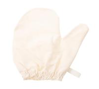 OSOLADY Raw Silk Glove for Ayurvedic | Skin Massage Gloves with Elastic Wrist Bands for Dry Brushing & Cellulite Reduction | Unisex Exfoliating Mitts Fit Home, Spa, & Shower