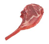 OSOLADY Realistic Looking Fake Steak Food Prop Made of Plastic with Authentic Design and Effortless Maintenance, for Restaurant Photography Props and Kitchen Decoration