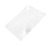 OSOLADY Rectangular 260mmx180mm Page Magnifier That Lays on Page Lightweight Ultrathin Design Magnification Pvc High Definition Lens Material Tool for Onthego Reading by Seniors and Elders