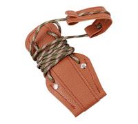 OSOLADY Recurve Stringer Tool Leather Rope for Recurve Longbow Horse Traditional Accessory Easy String Replacement and Cable Installation