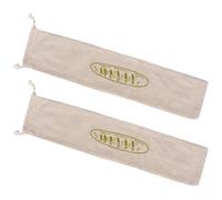 OSOLADY Reusable Washable 2pcs Linen with Drawstring Design Bread Bags Eco-friendly for Snacks and Bread Storage and for Family Use and Packaging Party Favors