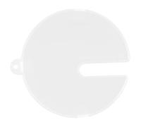 OSOLADY Reusable White Pp Egg Bowl Lid and Mixing Bowl Cover with Splash-Proof Whisk Screen, Lightweight and Designed to Keep Kitchen Tidy and Clean, for Preventing Splatter During Mixing