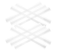 OSOLADY Self-Adhesive Shelf Label Holders Plastic Ticket Channel 20Pcs 40Cm Length for Retail Stores and File Cabinets