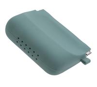 OSOLADY Silicone Earphones and Data Cable Storage Case with Versatile Design and Snap Bag Feature, Stylish Green Pouch for Handbags or Backpacks
