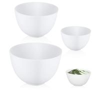 OSOLADY Silicone Facial Mask Bowls Set 3 Pieces Small, Medium, Large Anti-drop Mixing Bowls for Diy Home Spa Beauty Treatments