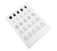 OSOLADY Silicone Nail Painting Mat Versatile Practice Pad for Nail Art Techniques for DIY Manicure Semi Transparent Design for Salon Use and Personal Practice