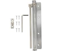 OSOLADY Stainless Steel Adjustable Home Door Closer with Spring Buffer Easy Installation and Door Protection Automatic Closing Controller in Home or Office