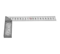 OSOLADY Stainless Steel Carpenter Measuring Ruler L-square with 90 Degree Right Angle for Design Layout and Testing Equipment, High Precision Tool for Measuring Inner and Outer Angles
