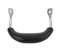 OSOLADY Stainless Steel Pot Side Handle Replacement, Black Grip 72mm | Bakelite Anti-scald Build, Comfortable Sturdy Hold, for Soup Pot and Pressure Cooker Side Use