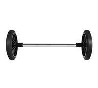 OSOLADY Trash Can Spare Parts Wheeled Replacement Wheel for Trash Can with Hollow Shaft Plastic Rubber Sturdy Lightweight Efficient Waste Collection Accessories for Day Care and Hospitals