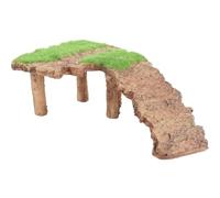 OSOLADY Turtle Platform Resin Breeding Aquarium Reptile Tank Terrace Resting Platform Easy to Climb Will Not Affect The Water Quality Resin Terrace Suitable for Fish Tank and Reptile