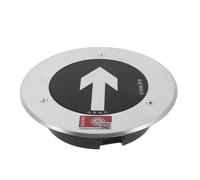 OSOLADY Unidirectional Arrow EXIT Sign - EmergencyEvacuation Floor Sign Glow in the Dark Flush-Mount Design for Office, School Indoor Outdoor Business Retail Store