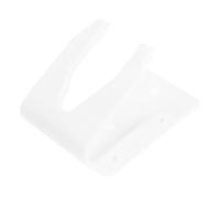 OSOLADY Universal Barcode Scanner Holder Stand Bracket Wall Mount for Most Scanners with Screws and Double-sided Tape, White Flat Desk and Wall Compatible Scan Reader Mount
