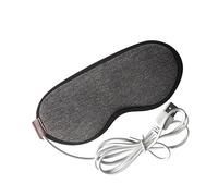 OSOLADY USB Heated Eye Mask Steam Eye Cover Soft Blindfold for Sleep Travel and Relaxation for Men and Women