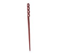 OSOLADY Vintage Red Sandalwood Hairpin Handmade Hair Stick for Women Elegant Retro Hair Accessories for Hanfu Modern Styles for Buns Special Occasions Durable