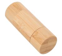 OSOLADY Volcanic Stone Oil Control Facial Roller with Bamboo Wood Handle, Natural Makeup Face Roller for Portable Skincare and Facial Massage, Reusable Oil-absorbing Tool