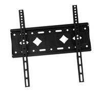 OSOLADY Wall Mounted Tv Stand for Tvs Ultra Strong Loading Capacity Storage Holder in Black Space Saving for Living Bedroom Office and Hotel Use