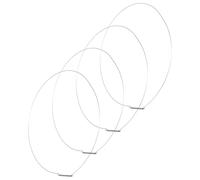 OSOLADY Washing Machine Door Seal with Universal Compatibility 4pcs Stainless Steel Wire Spring Clamp and Sturdy Boot Seal Retaining Ring for Front Load Washer, for Home Use
