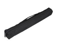 OSOLADY Waterproof Oxford Fabric Recorder Flute Case Bag with Zipper, Black Portable Vertical Flute Handbag for Soprano Saxophone and Wind Instruments Storage