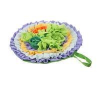 OSOLADY Wear-resistant Pet Foraging Pad Interactive Feeding Mat for Rabbits Guinea Pigs Hamsters Safe Snack Hunt Training