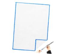 OSOLADY White Cotton Gauze Flute Cleaning Cloth for Flute and Saxophone Maintenance, Soft Universal Instrument Care Cloth for Cleaning the Pipe and Clarinet Surfaces